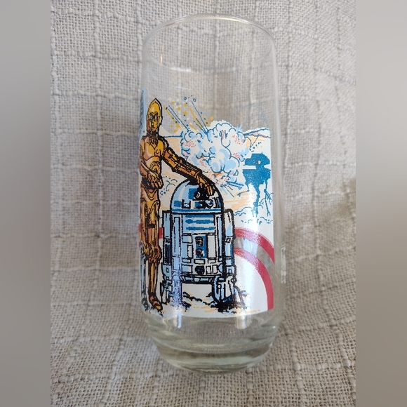 ORIGINAL 1980(!) Star Wars The Empire Strikes Back Collectible Glass Burger King - Picture 4 of 9